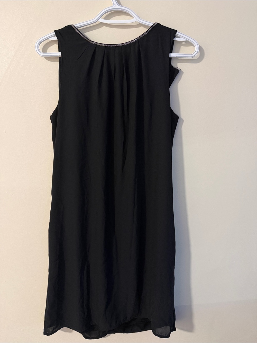 H&M Black Sleeveless Dress with Clean Neckline